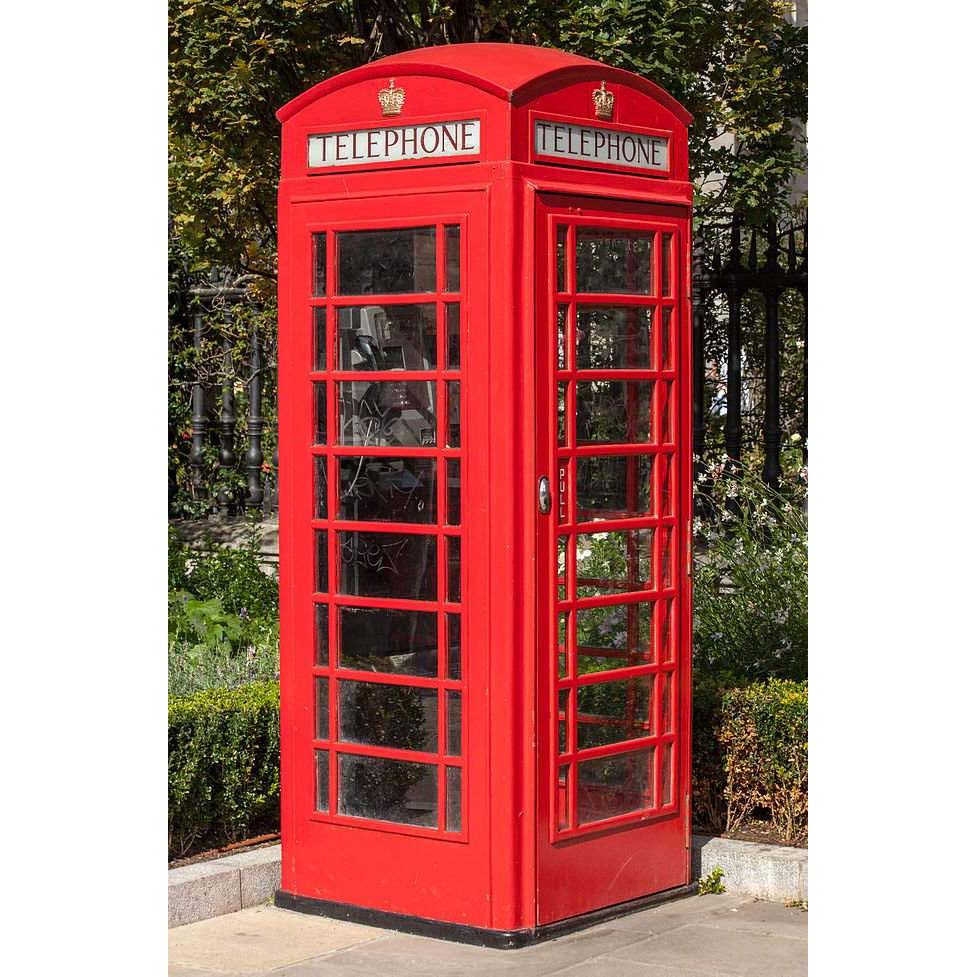 K6 Red Telephone Box And Spare Parts